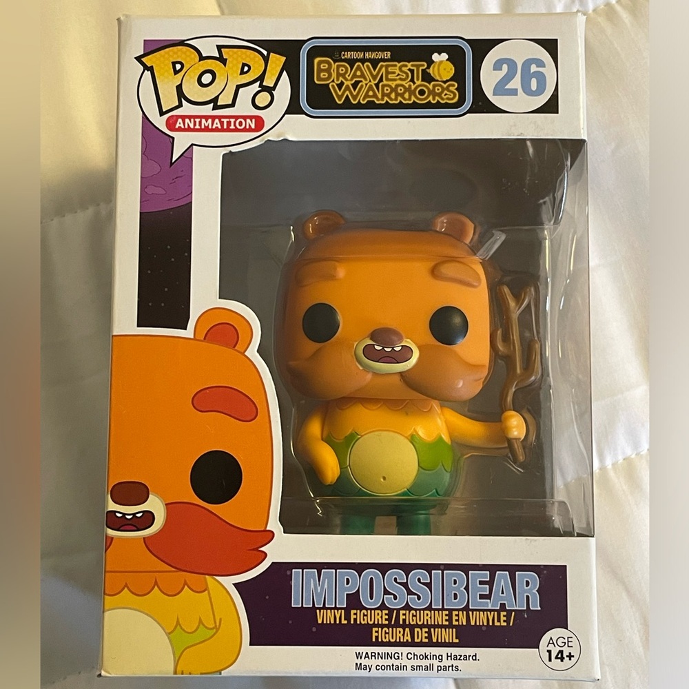 Impossibear Funko Pop! Bravest Warriors NIB Good Condition